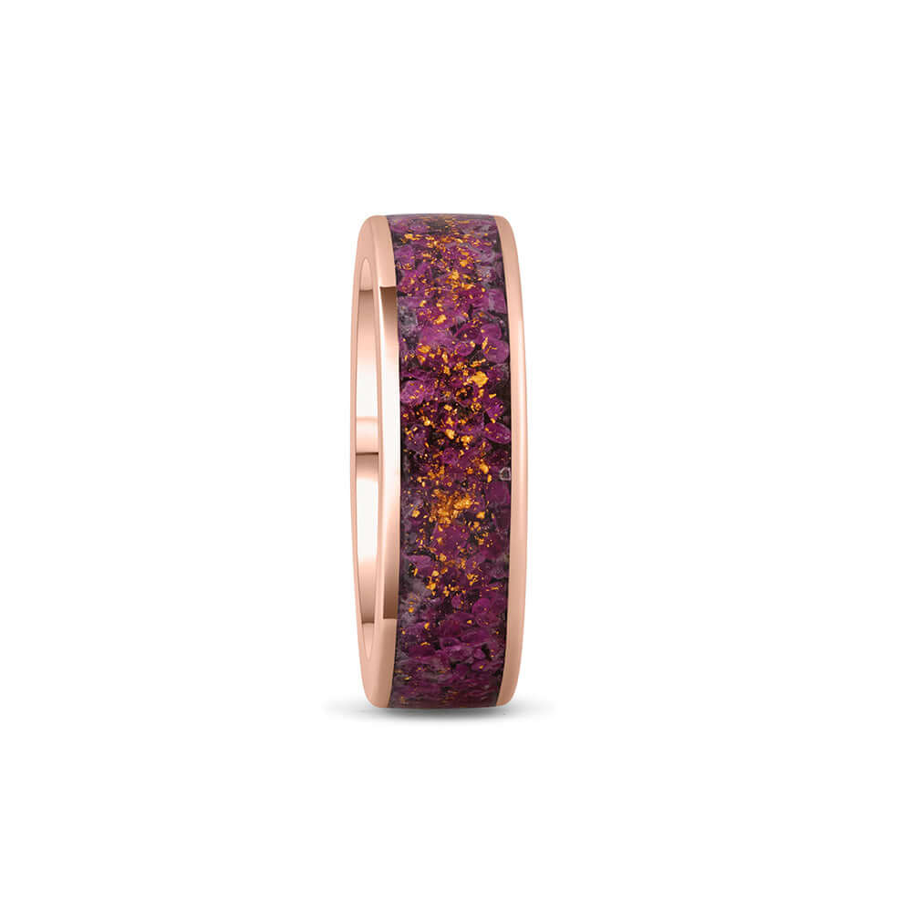 EHD - HONOR Ring | Ruby 24K Gold Neodymium Magnet Rose Gold-the-taste.com